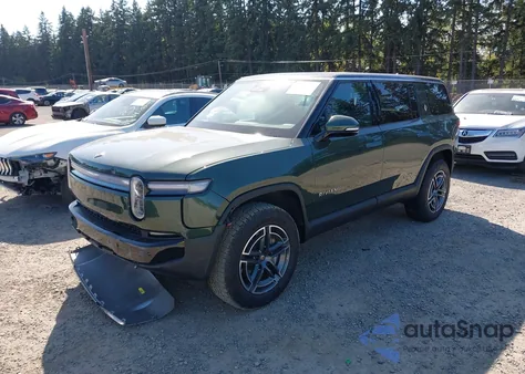 2025 Rivian R1S Adventure Dual Motor Large Pack/Adventure Dual Motor Max Pack z USA, uszkodzony, nr VIN 7PDSGBBA0SN048408